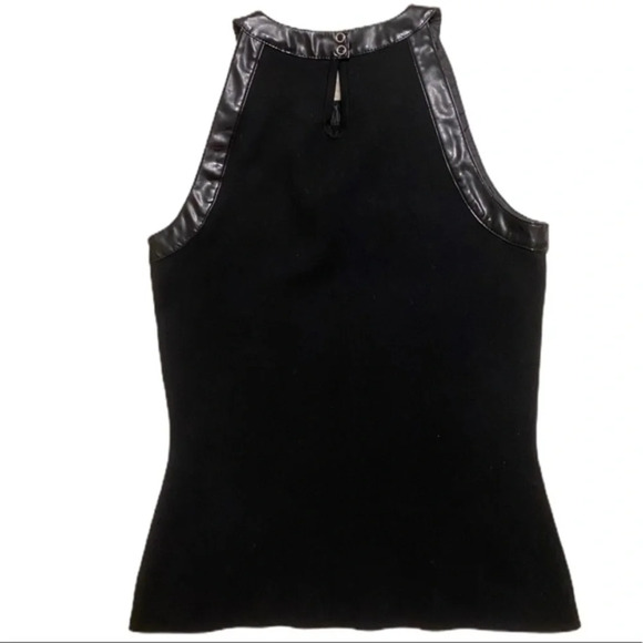 INC‎ Black Sleeveless Top​ - Picture 2 of 9